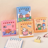 2023 Cute Cartoon Animal Series Desk Calendar Student Portable Mini Daily Planner