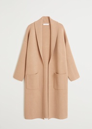 Mango - Jaket Mantel Ringo_Camel