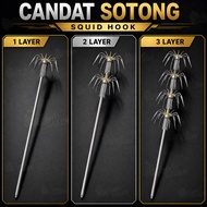 BOCEAN Fishing Squid Hook Bait Needle Umbrella Double Candat Twist Gewang Mata Candat Sotong Killer