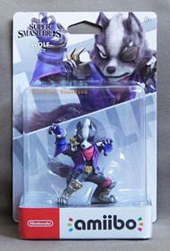 【月光魚 電玩部】amiibo WOLF 沃爾夫 奧唐奈爾 任天堂明星大亂鬥 星戰火狐 星際火狐 人偶玩具 3DS NS