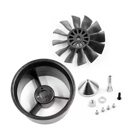 QX-Motor 6-Blades 12-Blades Fan EDF Ducted Fan Without Motor 30mm / 60mm / 64mm / 70mm For RC Airpla