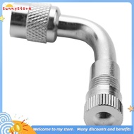 90 Degree Angle Car Motorcycle Bike Tyre Valve Tube Extension Adapter