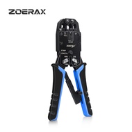 ZOERAX Multi-Function RJ11/RJ12/RJ45/RJ50 10P 8P 6P เครือข่าย4C LAN มือจับสำหรับปลั๊กแบบโมดูลาร์