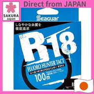 Seaguar R18 Fluorohunter Tact Fluorocarbon Fishing Line / 100m/2lb/2.5lb/3lb/4lb/5lb/6lb/8lb/10lb/12