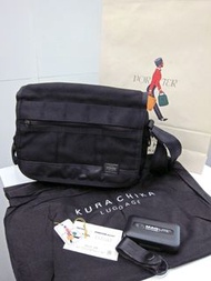PORTER HEAT MESSENGER BAG  PORTER HEAT shoulder bag Porter斜孭袋
