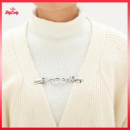 NFPH> 3 Pcs Sweater Clips Cinch Clips Vintage Dress Clip Ba Cinch Shawl Cardigan Collar Clip To Tigh