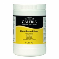 WINSOR & NEWTON GALERIA ACRYLIC BLACK GESSO PRIMER (1000ML)