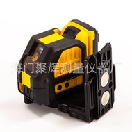 Laser Level Instrument Infrared Small Level Indoor Outdoor Cross Wall Line Sticker Laser Cross Level