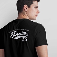 Psalm 23 Goodness & Mercy Unisex Tshirt (Black)