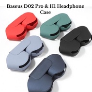 D02 Kantung Penutup Pro Shockproof Faux Leather Headset Protective Cover Pouch for Headphone