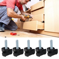 zoomfashion Garosa 5Pcs M6 x 25mm Thumb Screws Wing Knob Bolt Plastic Handle Screw Adjustable Patter