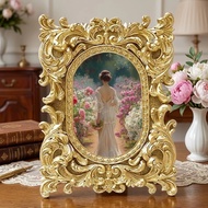 Classic Carved Vintage Gold Photo Frame Decorative Frame/ ELEGAN