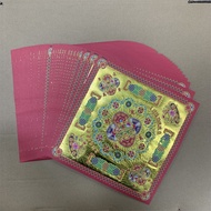 กระดาษทําด้วยมือ Origami Gold การพิมพ์ หนังสือกระดาษเหรียญทองแดงสองด้าน 40 หน้ากระดาษทองอุปกรณ์ธุรกิ