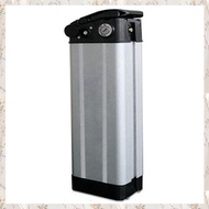 (MDQS) 2X Electric Bike Plastic Lithium Battery Box 36V/48V/60V Large Capacity 18650 Holder Case Bic