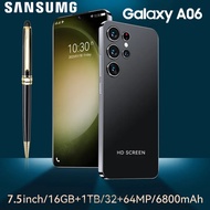 【รับประกัน1ปี】2025 ใหม Sansumg A06 สมาร์ทโฟน 7.5นิ้ว 5G เต็มจอ 16GB+1TB รองรับ2ซิม Smartphone มือถือ