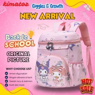 Cusss Raid Giggles And Growth Backpack for Preschool Children/Tk Mimi | Kuromi Motif School Backpack