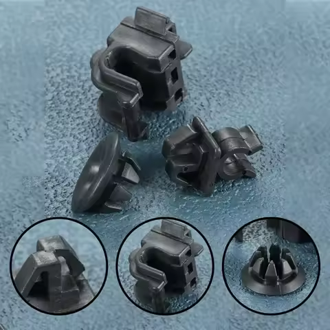 3pcs Hood Rod Holder Opener Stay Grommet Clip For Honda For Accord Odyssey Fit RB1 90601-S84-A01 / 9
