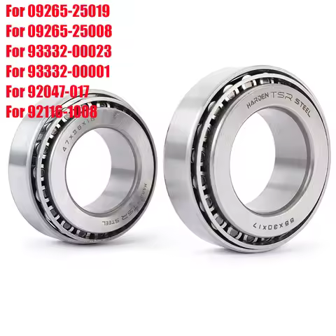 Steering Bearing For Kawasaki GPZ750 GPZ550 GPZ1100 ZL400 ZL600 ZL900 ZL1000 Eliminator Ninja ZX6 ZX