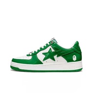 2022ใหม่สุดฮอต【original】 BAPE-STA-* Man HEAD รองเท้าผ้าใบแฟชั่นอินเทรนด์ผู้ชายผู้หญิงรองเท้าสเก็ตบอร