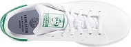 Stan Smith 2021 Sneaker, White/Black/Green, 4 US Unisex Big Kid