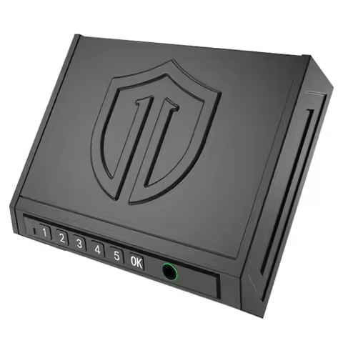 Safe, Upgrade Biometric Gun Safes for Pistols Quick Access Gun Lock Box with Fingerprint amp Digital