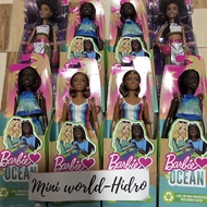 F51 Genuine black leather Barbie Ocean careers career doll