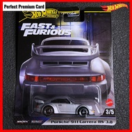 Hotwheels Porsche 911 Carrera RS 3.8 Fast & Furious Tokyo Drift Movie Car Hot Wheels Car Culture Pre