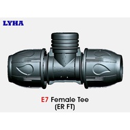 CL Waterware POLY FITTING Female Tee (ER FT)