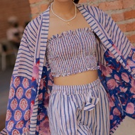 RIVER STRIPE TUBE TOP