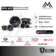 ALPINE DP2 653 - DP2 Series Hi-Res Audio 3-Way Component Car Speaker System