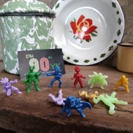 Small Vintage DRAGON BALL Action Figure. DBZ Toys for 90s Children.