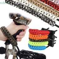 NICKOLAS Arrow Wrist Sling Target hunter Sling Compound Bow Wrist Strap Braided Wrist Arrow Protecto