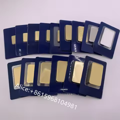 1oz/2.5g/5g/10g/20g/50g/100g Swis Lady Copper 24k Gold Plated Bar Bullion Ingot Non-magnetic Unique