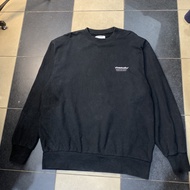 sweater crewneck pria polos vivastudio second black