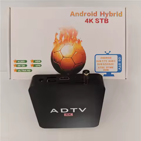 New 905L OTT DVB-T2 DVB-S2 DVB-C Satellite TV Receiver 4K Android 9.0 OS 1GB 8GB Set Top Box Smart A