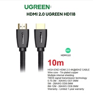 Hotdeal Ugreen UG-HD118 10M High-end HDMI Cable with Nylon Braid Ugreen UG-HD118-40414 - Ugreen HDMI