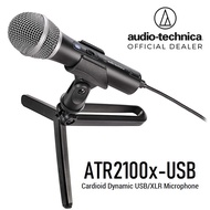 Audio-Technica ATR2100x-USB Cardioid Dynamic USB/XLR Microphone