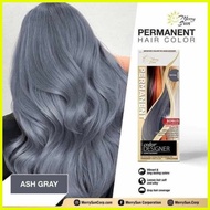 ℡ ♈ ― ASH GREY/GRAY PERMANENT HAIR COLOR BY MERRY SUN 100% AUTHENTIC!!