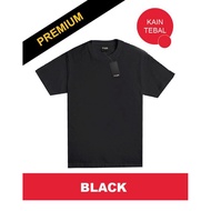 TSHIRT COTTON PREMIUM (HITAM) RIANS