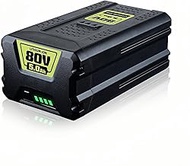 80V 5.0Ah GBA80200 Battery replace Compatible with Greenworks Cordless Power Tools 80Volt Batteries