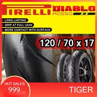 Pirelli Diablo Rosso II 2 Tayar Motor Tyre Motorcycle Tubeless 120/70 160/60 17Inci Tahun 2021 Racing GTB Tayar Besar