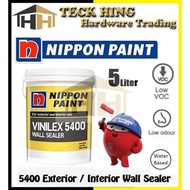 5 Liter Nippon Vinilex 5400 Wall Sealer Interior & Exterior Wall Sealer Undercoat Paint Cat Sealer U