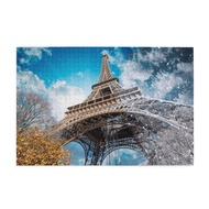 New the Eiffel Tower Jigsaw Puzzles 300 500 1000 Pcs Jigsaw Puzzle Adult Puzzle Creative Gift