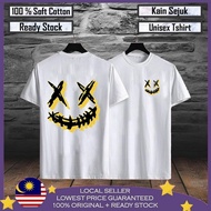 🔥Premium Cotton🔥 Yellow XX Smile Baju Viral Lelaki Men T shirt 100% Cotton Baju Tshirt Lelaki Baju Perempuan