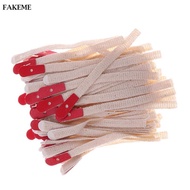 [SharprepublicefMY] 1 Pack PU Leather Piano Replacement Bridle Straps Durable Red Beige 7.2cm