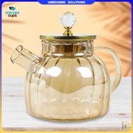 One Two Cups Teapot Pitcher Teapot Heat Resistant Borosilicate Fire 1L - BR-383