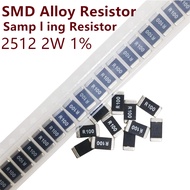 50PCS Alloy Resistor 2W R001 R002 R003 R004 R008 R009 R010 R012 R015 2512 1% R020 R025 R060 R070 R10
