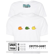 ♨❍❖tee_storetmz/CRYPTO SHIRT - AXIE INFINITY T SHIRT - YAMA TEES PART 2T-shirt