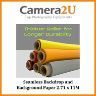 GS Seamless Backdrop and Background Paper 2.71 x 11M Photography Videography Studio Photoshoot
