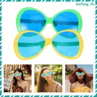 2Pcs Exaggerated Glasses Plastic Decoration Assorted Color  bofeng